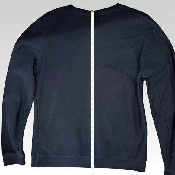Zara Men's Ribbed Sweatshirt in Black - XL - Picture 13 of 14